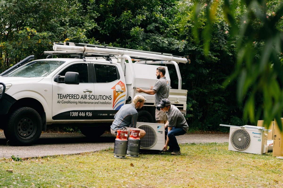 Tempered Air Solutions on the job