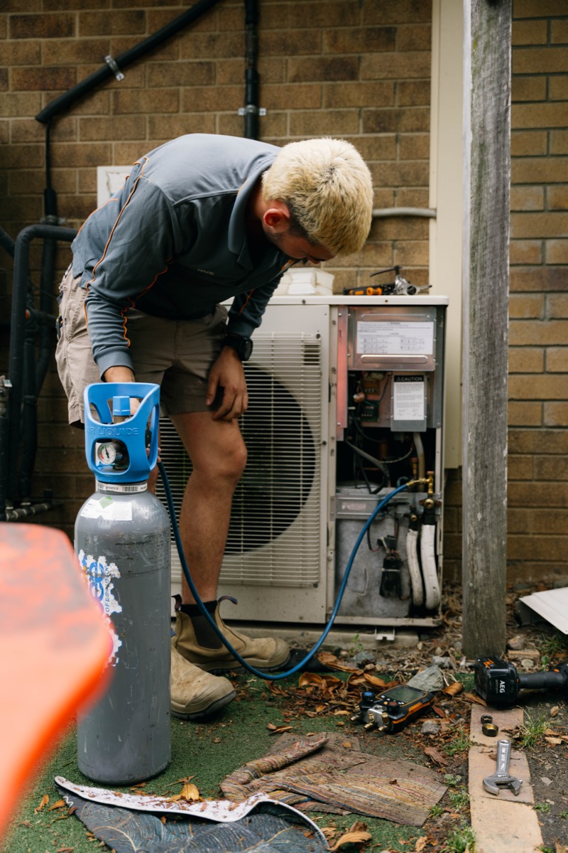 Air conditioning fault finding